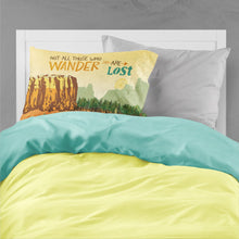 Load image into Gallery viewer, Airstream Camper Camping Wander Fabric Standard Pillowcase – Artistic Decorative Front, White Back VHA3026PILLOWCASE