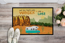Load image into Gallery viewer, RV Camper Camping Wander Doormat - 18x27 Decorative Floor Mat – Indoor/Outdoor Rug with Artistic Flair VHA3027MAT