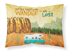 Load image into Gallery viewer, RV Camper Camping Wander Fabric Standard Pillowcase – Artistic Decorative Front, White Back VHA3027PILLOWCASE