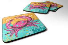Load image into Gallery viewer, Coastal Pink Crab Foam Coaster  VHA3028FC