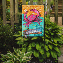 Load image into Gallery viewer, Coastal Pink Crab Garden Flag - Outdoor Decorative Yard Flag VHA3028GF