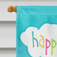 Load image into Gallery viewer, Happy Birthday Dachshund Flag Canvas House Size VHA3029CHF