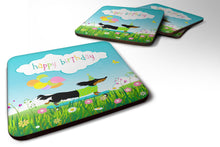 Load image into Gallery viewer, Happy Birthday Dachshund Foam Coaster  VHA3029FC