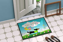 Load image into Gallery viewer, Happy Birthday Dachshund Doormat - 24x36 Decorative Floor Mat – Indoor/Outdoor Rug with Artistic Flair VHA3029JMAT