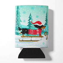Load image into Gallery viewer, Merry Christmas Dachshund Can or Bottle Hugger VHA3030CC