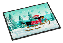 Load image into Gallery viewer, Merry Christmas Dachshund Doormat - 24x36 Decorative Floor Mat – Indoor/Outdoor Rug with Artistic Flair VHA3030JMAT