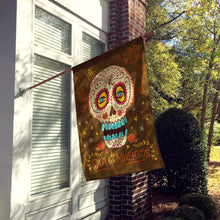 Load image into Gallery viewer, Day of the Dead Flag Canvas House Size VHA3031CHF