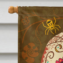Load image into Gallery viewer, Day of the Dead Flag Canvas House Size VHA3031CHF