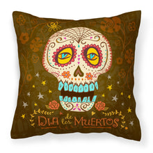 Load image into Gallery viewer, Day of the Dead Fabric Decorative Pillow VHA3031PW1818