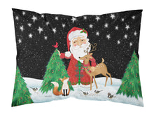 Load image into Gallery viewer, Santa Claus Christmas  Standard Pillowcase – Artistic Decorative Front, White Back VHA3033PILLOWCASE