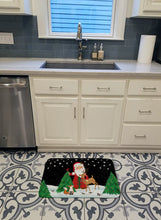 Load image into Gallery viewer, Santa Claus Christmas Machine Washable Memory Foam Mat VHA3033RUG