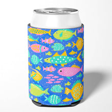 Load image into Gallery viewer, Little Colorful Fishes Can or Bottle Hugger VHA3034CC