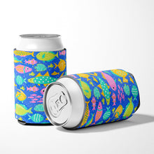 Load image into Gallery viewer, Little Colorful Fishes Can or Bottle Hugger VHA3034CC
