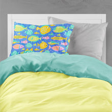 Load image into Gallery viewer, Little Colorful Fishes  Standard Pillowcase – Artistic Decorative Front, White Back VHA3034PILLOWCASE