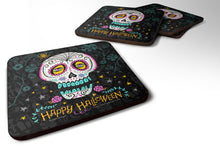 Load image into Gallery viewer, Happy Halloween Day of the Dead Foam Coaster  VHA3035FC