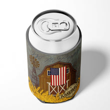 Load image into Gallery viewer, Patriotic Barn Land of America Can or Bottle Hugger VHA3036CC