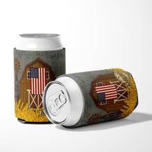 Load image into Gallery viewer, Patriotic Barn Land of America Can or Bottle Hugger VHA3036CC
