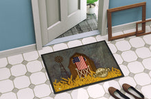 Load image into Gallery viewer, Patriotic Barn Land of America Doormat - 24x36 Decorative Floor Mat – Indoor/Outdoor Rug with Artistic Flair VHA3036JMAT