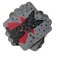 Load image into Gallery viewer, Halloween Vampire Scottie Foam Coaster  VHA3037FC