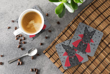 Load image into Gallery viewer, Halloween Vampire Scottie Foam Coaster  VHA3037FC