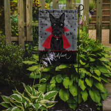 Load image into Gallery viewer, Halloween Vampire Scottie Garden Flag - Outdoor Decorative Yard Flag VHA3037GF