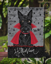 Load image into Gallery viewer, Halloween Vampire Scottie Garden Flag - Outdoor Decorative Yard Flag VHA3037GF