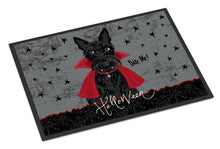 Load image into Gallery viewer, Halloween Vampire Scottie Doormat - 24x36 Decorative Floor Mat – Indoor/Outdoor Rug with Artistic Flair VHA3037JMAT