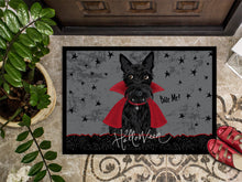 Load image into Gallery viewer, Halloween Vampire Scottie Doormat - 18x27 Decorative Floor Mat – Indoor/Outdoor Rug with Artistic Flair VHA3037MAT