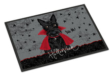Load image into Gallery viewer, Halloween Vampire Scottie Doormat - 18x27 Decorative Floor Mat – Indoor/Outdoor Rug with Artistic Flair VHA3037MAT