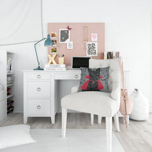 Load image into Gallery viewer, Halloween Vampire Scottie Throw Pillow - 14x14 Decorative Pillow – Art for Your Home &amp; Patio VHA3037PW1414