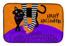 Load image into Gallery viewer, Halloween Witches Feet Dish Drying Mat – Absorbent, Artistic Kitchen Essentials VHA3038DDM