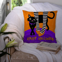 Load image into Gallery viewer, Halloween Witches Feet Throw Pillow - 14x14 Decorative Pillow – Art for Your Home &amp; Patio VHA3038PW1414