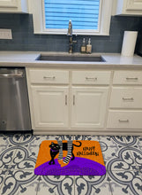 Load image into Gallery viewer, Halloween Witches Feet Machine Washable Memory Foam Mat