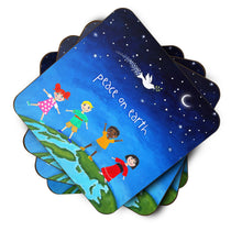 Load image into Gallery viewer, Peace on Earth Foam Coaster  VHA3039FC
