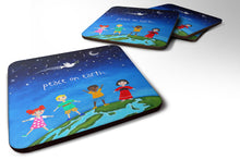 Load image into Gallery viewer, Peace on Earth Foam Coaster  VHA3039FC