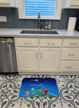 Load image into Gallery viewer, Peace on Earth Machine Washable Memory Foam Mat
