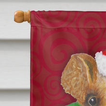 Load image into Gallery viewer, Wire Fox Terrier Christmas Flag Canvas House Size VHA3040CHF