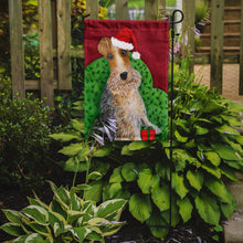 Load image into Gallery viewer, Wire Fox Terrier Christmas Garden Flag - Outdoor Decorative Yard Flag VHA3040GF