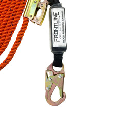 Load image into Gallery viewer, Frontline VLPR3L Premium Vertical Lifeline with Openable Rope Grab and Shock Pack 100'
