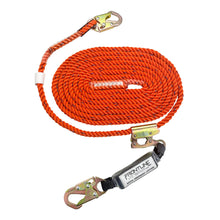 Load image into Gallery viewer, Frontline VLPR3L Premium Vertical Lifeline with Openable Rope Grab and Shock Pack 100'