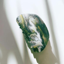 Load image into Gallery viewer, Velvet Claws Black Nebula Hair Clip  | Claw Clip in Velvet Travel Bag