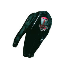 Load image into Gallery viewer, Velvet Claws Mandrill Ape Hair Claw in Black | Claw Clip in Velvet Travel Bag