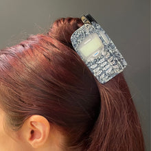 Load image into Gallery viewer, Velvet Claws Millennial Cellphone Hair Clip | Claw Clip in Velvet Travel Bag