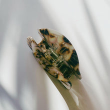 Load image into Gallery viewer, Velvet Claws Mr. Golden Sun Hair Clip | Claw Clip in Velvet Travel Bag