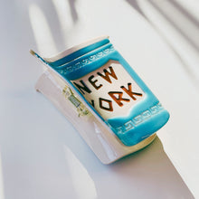 Load image into Gallery viewer, Velvet Claws New York Coffee Cup Hair Claw | Claw Clip in Velvet Travel Bag