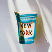 Load image into Gallery viewer, Velvet Claws New York Coffee Cup Hair Claw | Claw Clip in Velvet Travel Bag