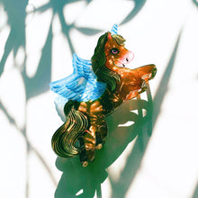 Load image into Gallery viewer, Velvet Claws Pegasus Hair Claw | Claw Clip in Velvet Travel Bag