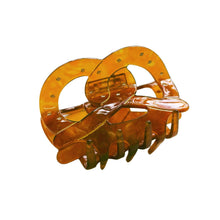 Load image into Gallery viewer, Velvet Claws Pretzel Hair Claw | Claw Clip in Velvet Travel Bag
