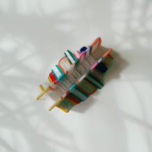 Load image into Gallery viewer, Velvet Claws Stack of Books Hair Clip | Claw Clip in Velvet Travel Bag