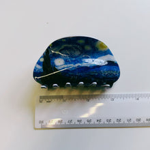 Load image into Gallery viewer, Velvet Claws Starry Night Hair Clip | Claw Clip in Velvet Travel Bag